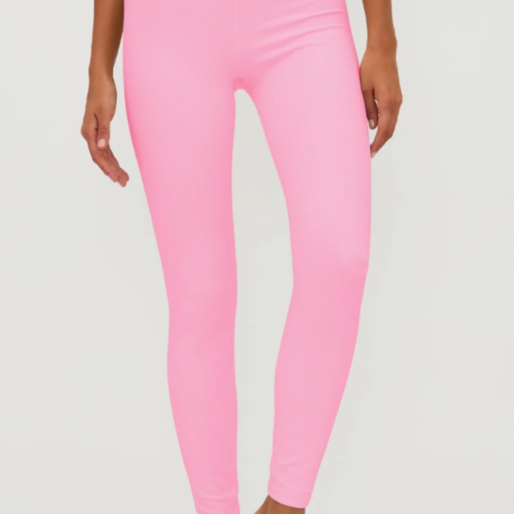 Beach Riot Piper Legging Berry Love Waffle in size medium